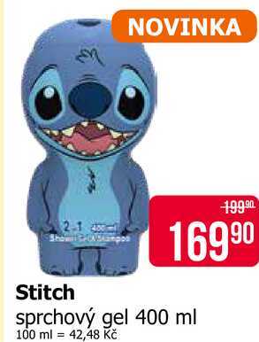 Stitch sprchový gel 400 ml