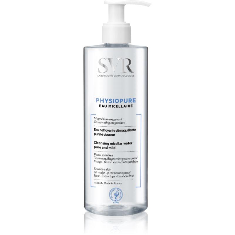 SVR Physiopure Eu Micellaire jemná čisticí micelární voda na obličej a oční okolí 400 ml