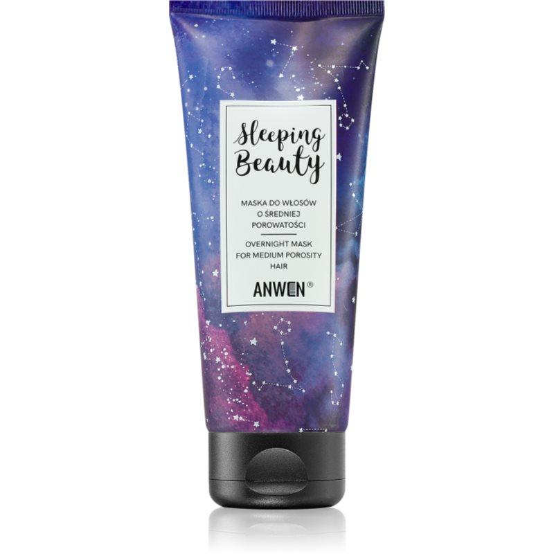 Anwen Sleeping Beauty maska na vlasy na noc Medium Porosity 200 ml