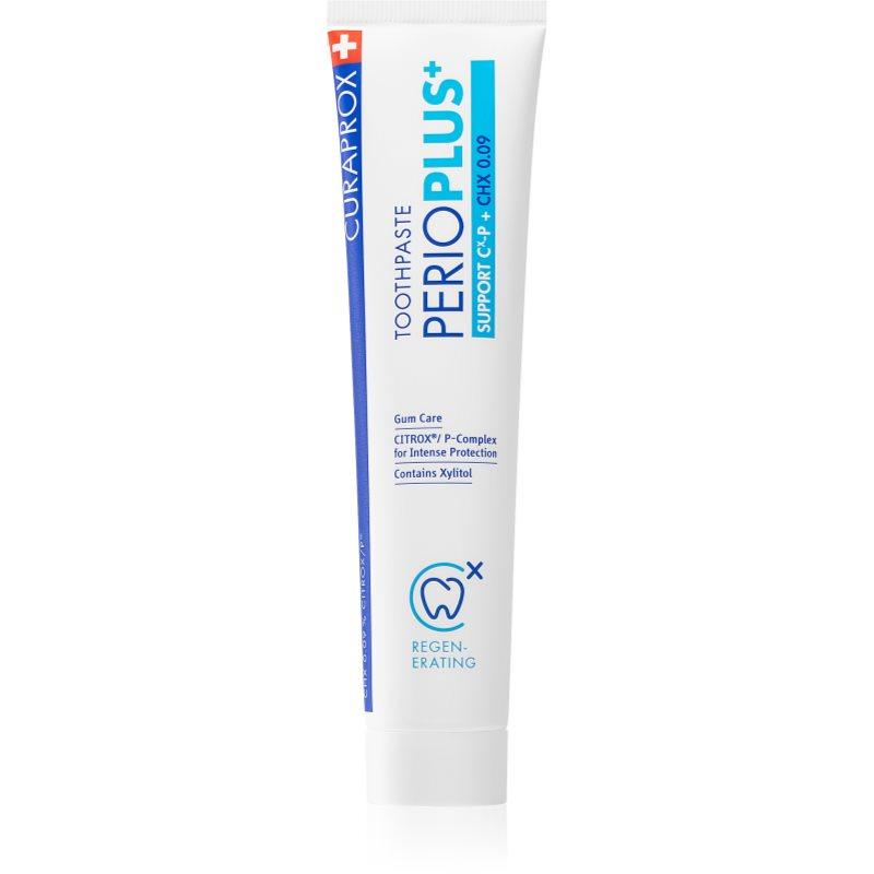 Curaprox Perio Plus+ Support 0.09 CHX zubní pasta proti krvácení dásní a parodontóze 75 ml