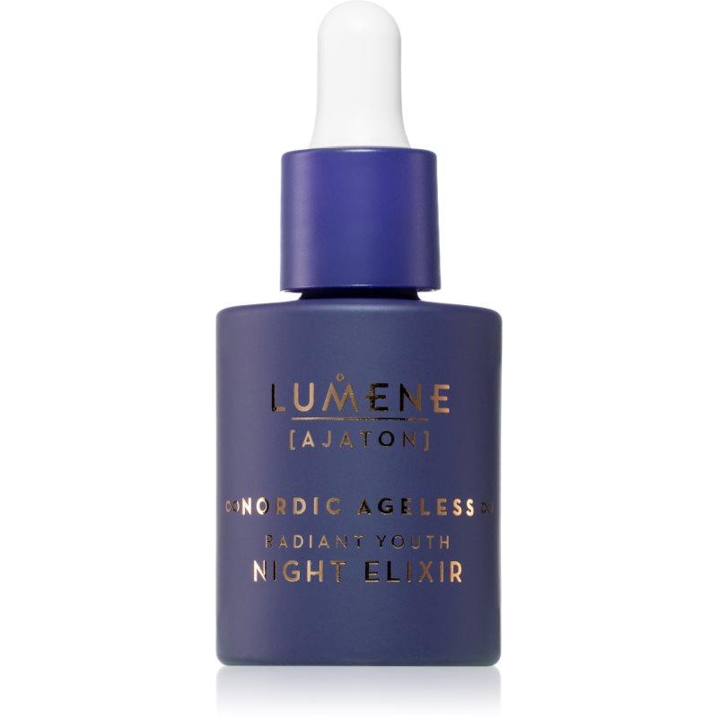 Lumene Nordic Ageless [AJATON] Radiant Youth vyživující noční sérum proti vráskám 30 ml