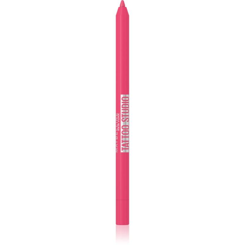 MAYBELLINE NEW YORK Tattoo Liner Gel Pencil gelová tužka na oči odstín Ultra Pink 1.3 g