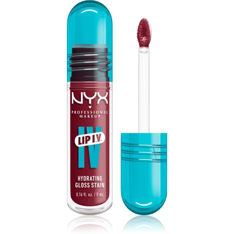 NYX Professional Makeup Lip IV dlouhotrvající lesk na rty s hydratačním účinkem odstín 07 - BUBBLEGUM BURST 5 ml