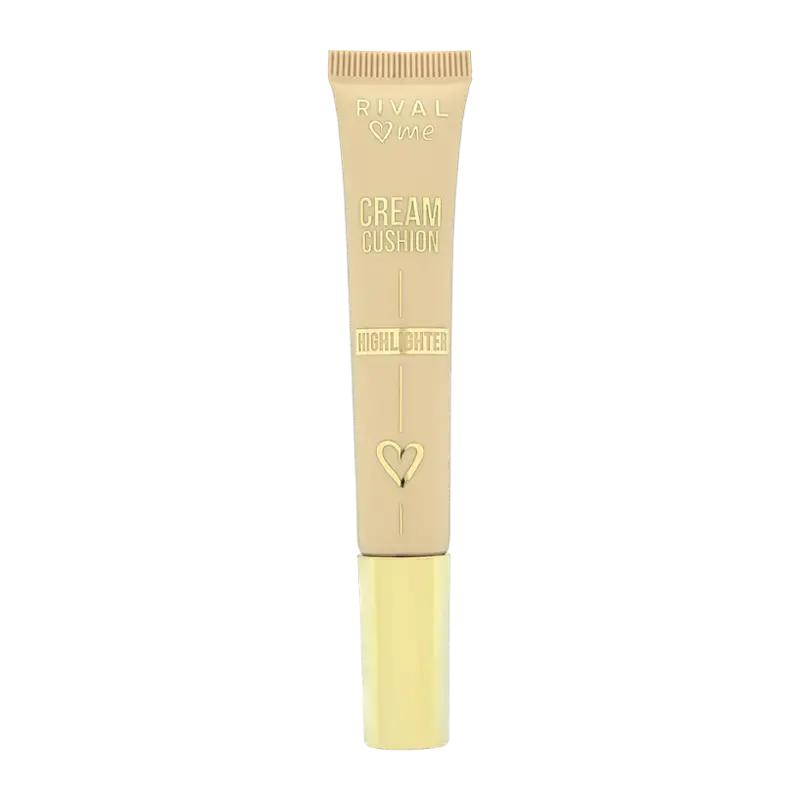 RIVAL Loves Me Rozjasňovač Cream Cushion 01 celestial, 11 ml