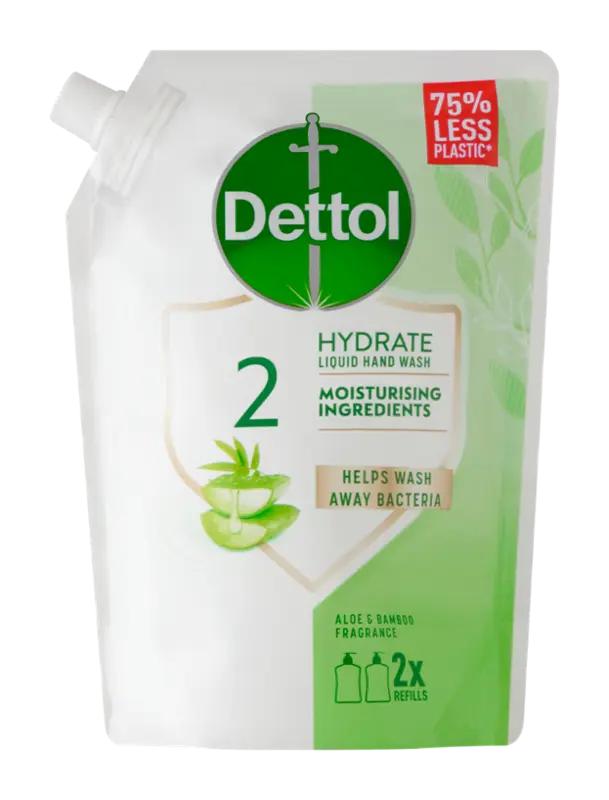 Dettol Tekuté mýdlo aloe & bambus - náhradní náplň, 500 ml