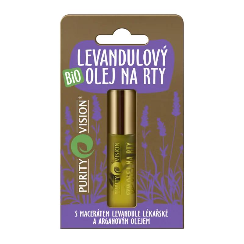 Purity Vision BIO Levandulový olej na rty, 10 ml