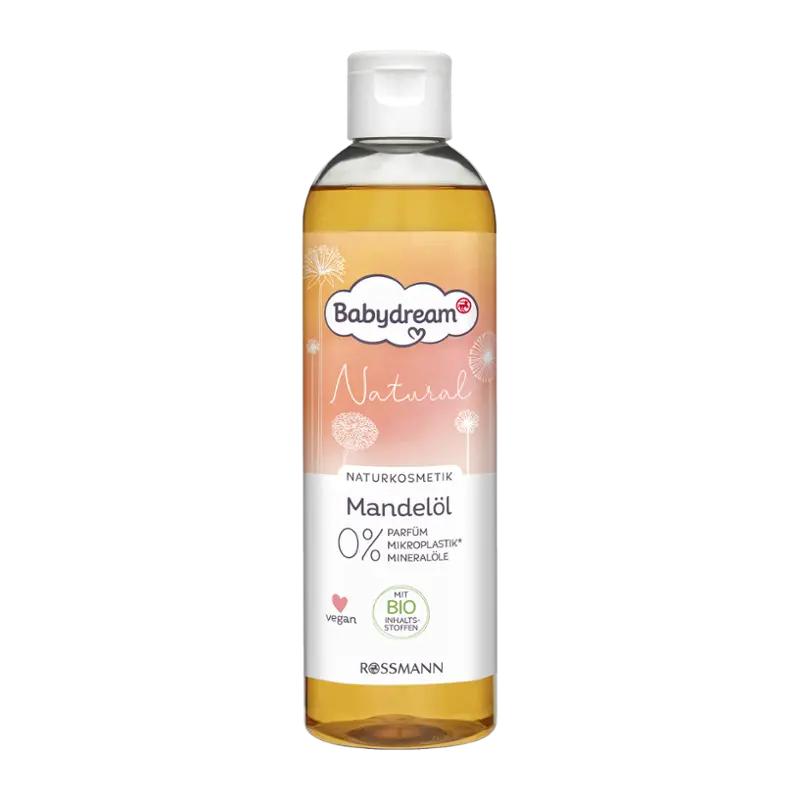 Babydream Dětský mandlový olej Natural, 250 ml
