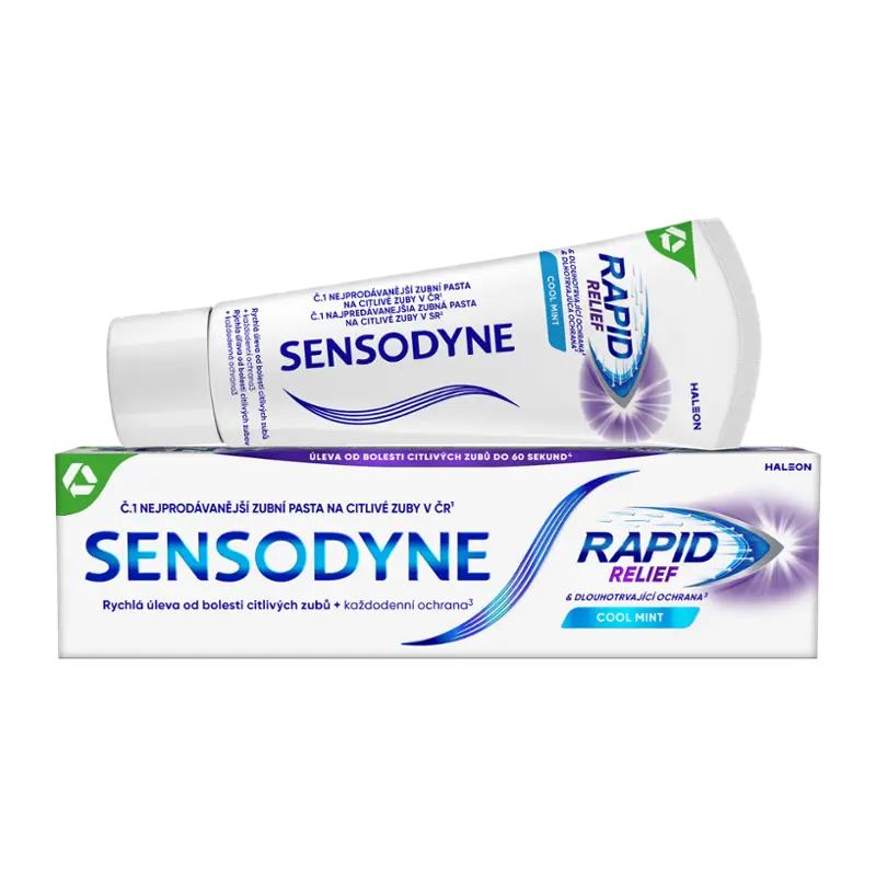Sensodyne Zubní pasta s fluoridem Rapid, 75 ml