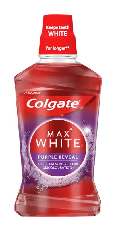 Colgate Ústní voda Max White Purple Reveal, 500 ml