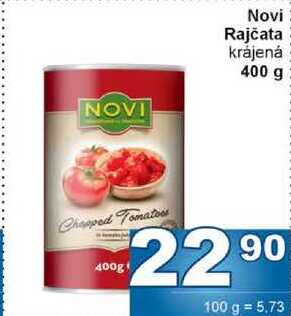 Novi Rajčata krájená 400 g 