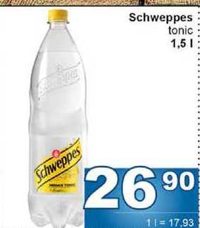Schweppes tonic 1,5l