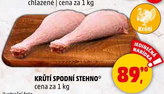 KRŮTÍ SPODNÍ STEHNO, 1 kg