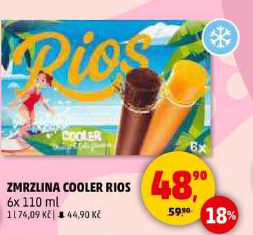 ZMRZLINA COOLER RIOS, 6x 110 ml 