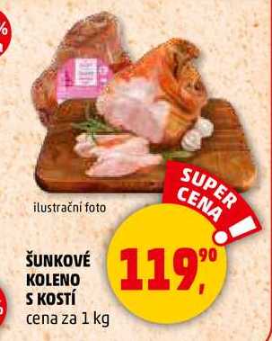 ŠUNKOVÉ KOLENO S KOSTÍ, 1 kg
