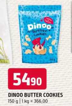 Dinoo butter cookies 150g
