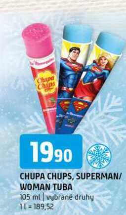 Chupa Chups superman woman tuba 105ml, vybrané druhy