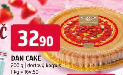 Dan cake 200 g dortový korpus