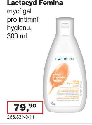 Lactacyd Intimní mycí emulze femina 300ml 