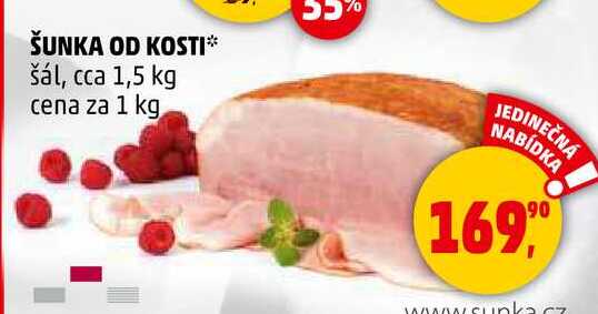ŠUNKA OD KOSTI šál, 1 kg