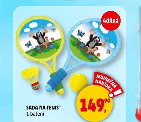 SADA NA TENIS, 1 balení