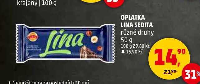 SEDITA LINA různé druhy, 50 g 