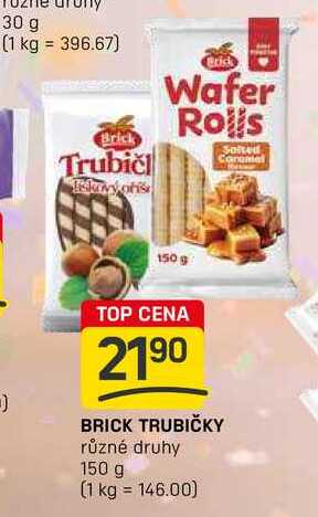 BRICK TRUBIČKY různé druhy 150 g 