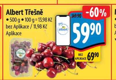 Albert Třešně 500 g  