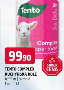 Tento complex kuchyňská role 1x 55 m 3vrstvá 
