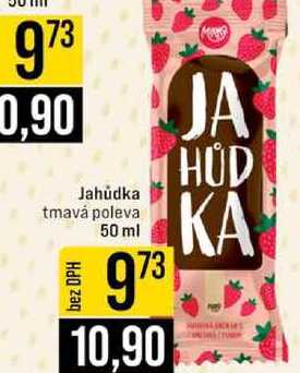 Jahůdka tmavá poleva 50 ml