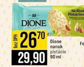 Dione nanuk pistácie 90 ml 