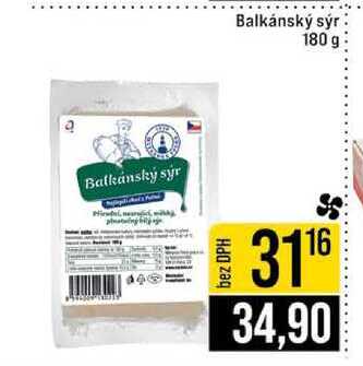 Balkánský sýr 180 g
