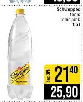 Schweppes tonic tonic pink 1,5l