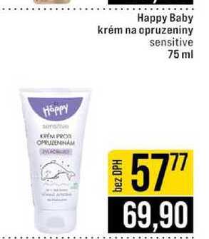 Happy Baby krém na opruzeniny sensitive 75 ml 