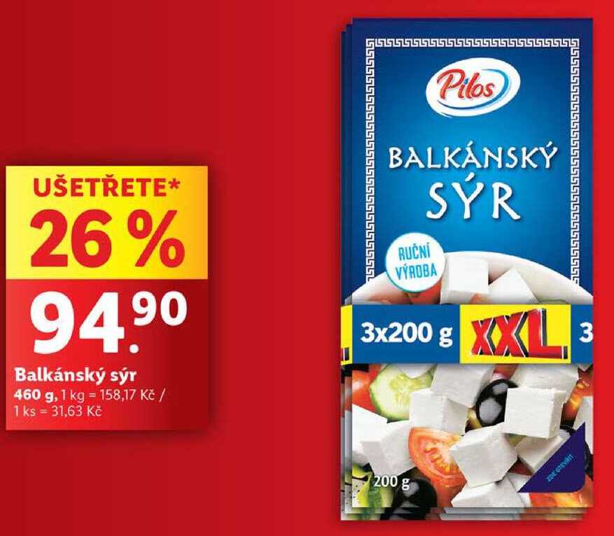 Balkánský sýr, 460 g