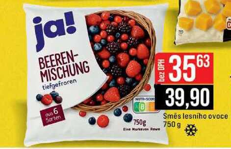 Směs lesního ovoce 750 g