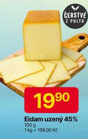 Eidam uzený 45% 100 g 