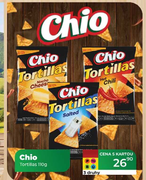 Chio Tortillas 110g  
