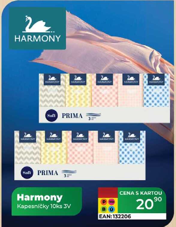 Harmony Kapesničky 10ks 3V 