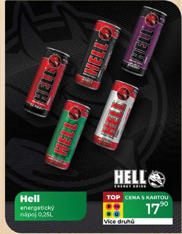 Hell energetický nápoj 0,25L 