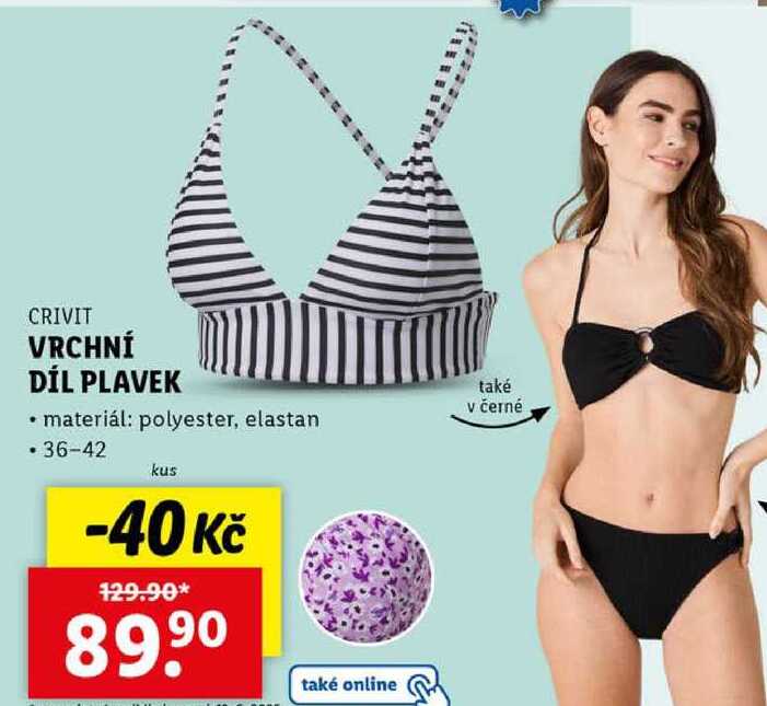 VRCHNÍ DÍL PLAVEK 