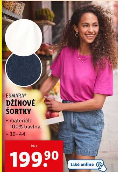 DŽÍNOVÉ ŠORTKY
