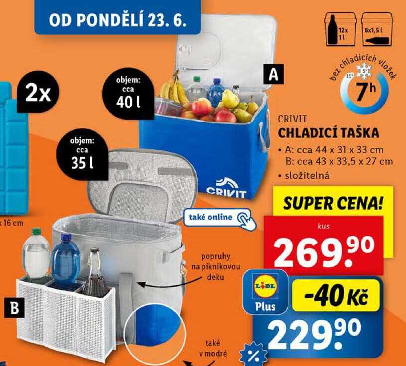 CHLADICÍ TAŠKA 