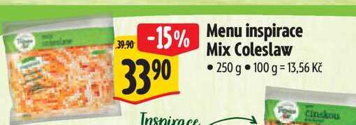   Menu inspirace  Mix Coleslaw 250 g  