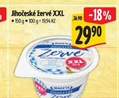 Jihočeské žervé XXL 150 g  