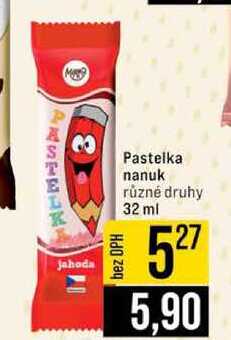 Pastelka nanuk různé druhy 32 ml