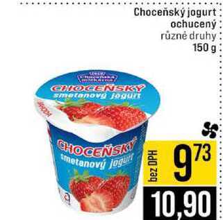 Choceňský jogurt ochucený různé druhy 150 g