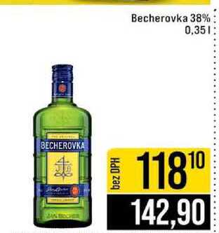 Becherovka 38% 0,35l