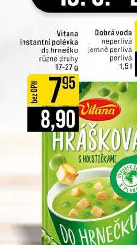 Vitana instantní polévka do hrnečku různé druhy 17-27 g 