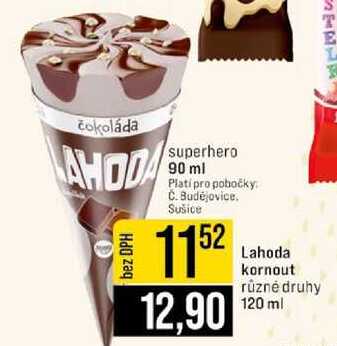 Lahoda kornout různé druhy 120 ml 