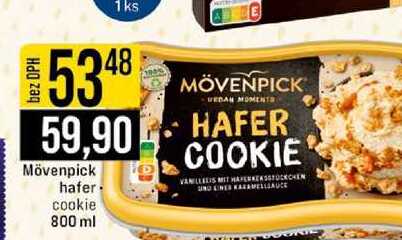 Mövenpick hafer cookie 800 ml